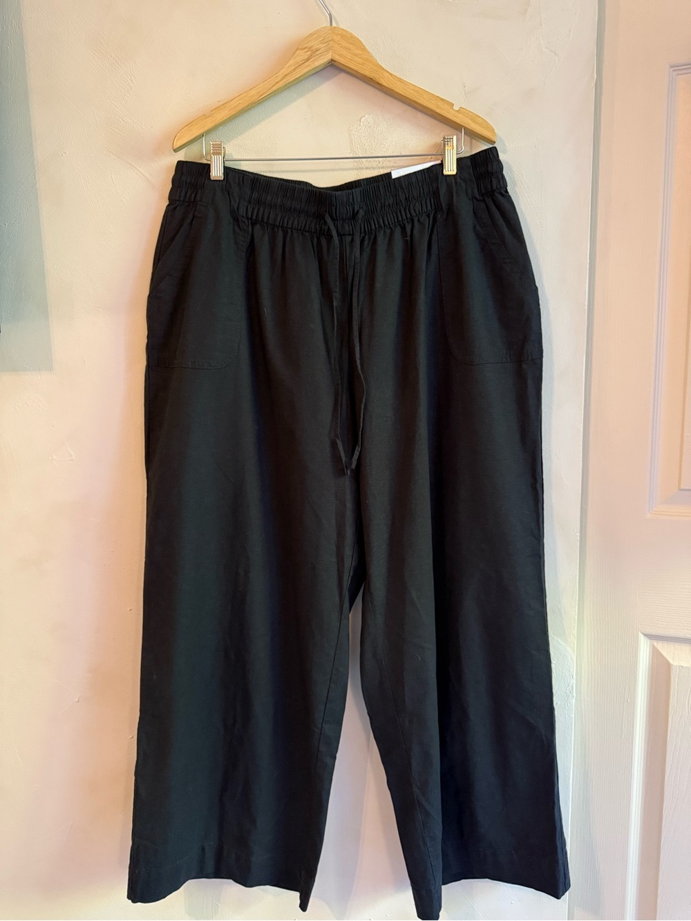 Lane Bryant Black Wide Leg Pants